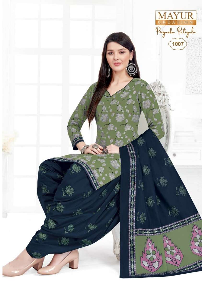 	Mayur Priyanka Patiyala Vol-1 – Dress Material - Wholesale Catalog