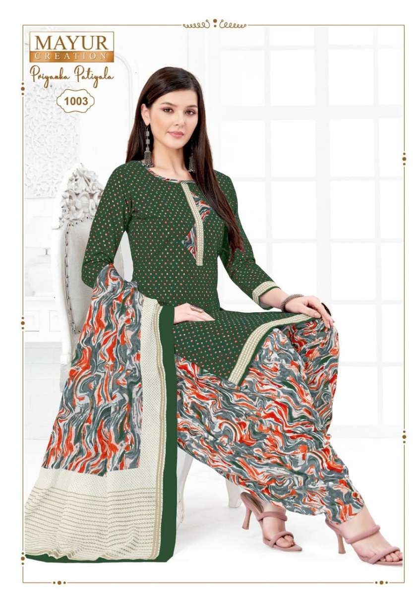 	Mayur Priyanka Patiyala Vol-1 – Dress Material - Wholesale Catalog