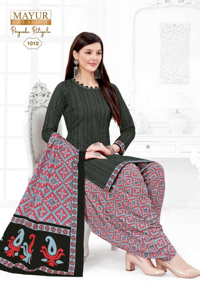 	Mayur Priyanka Patiyala Vol-1 – Dress Material - Wholesale Catalog