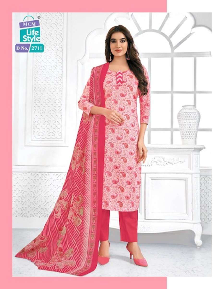 MCM Priyalaxmi Vol-27 – Dress Material - Wholesale Catalog