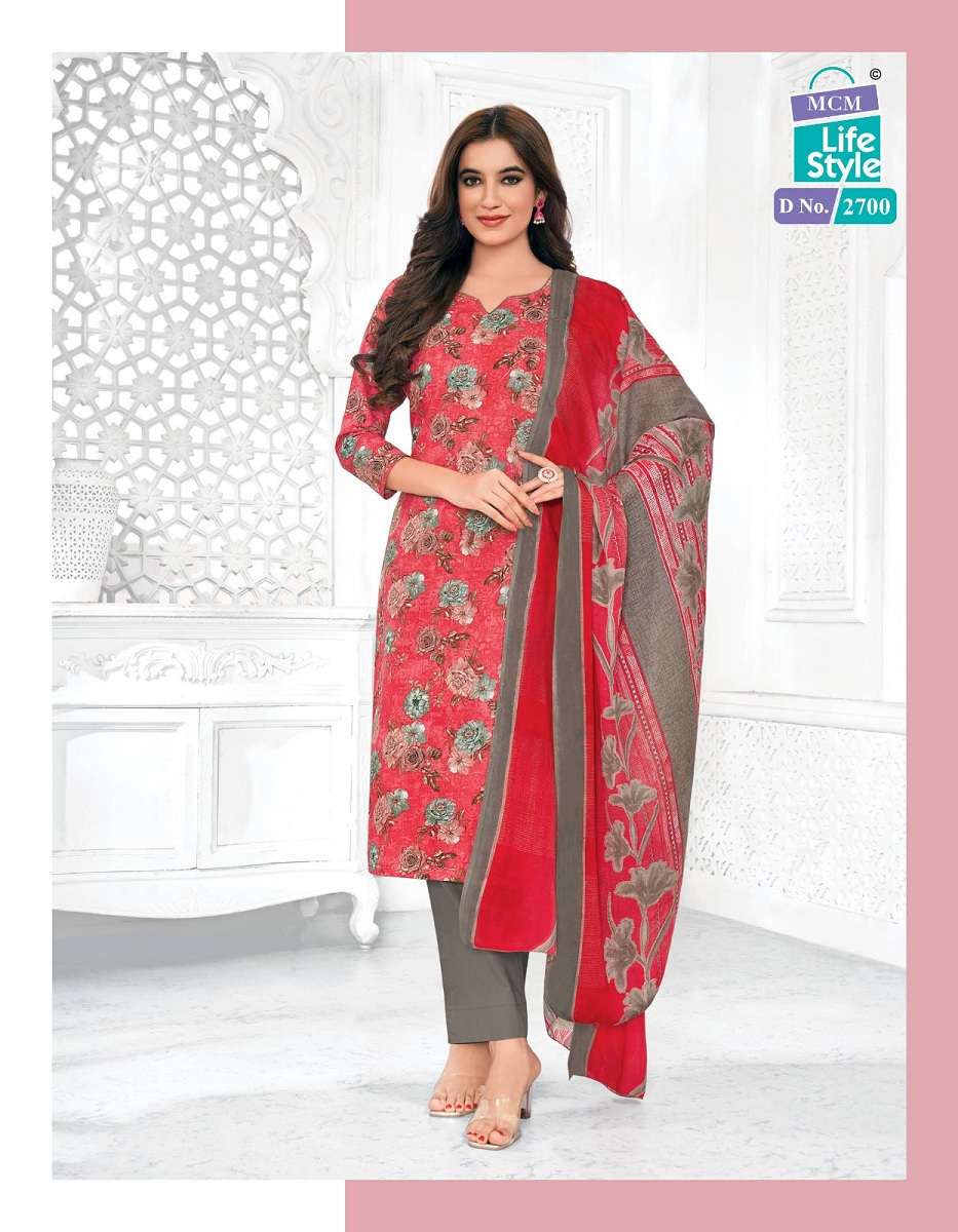 MCM Priyalaxmi Vol-27 – Kurti Pant With Dupatta - Wholesale Catalog