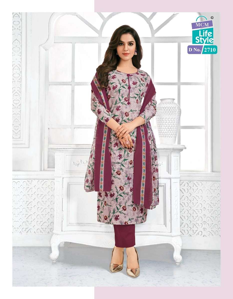 MCM Priyalaxmi Vol-27 – Kurti Pant With Dupatta - Wholesale Catalog
