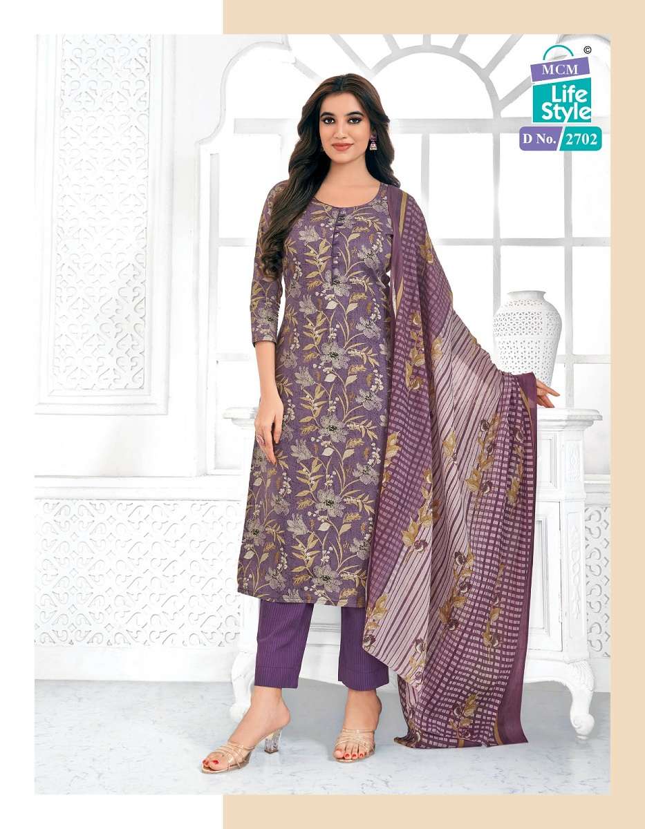 MCM Priyalaxmi Vol-27 – Kurti Pant With Dupatta - Wholesale Catalog