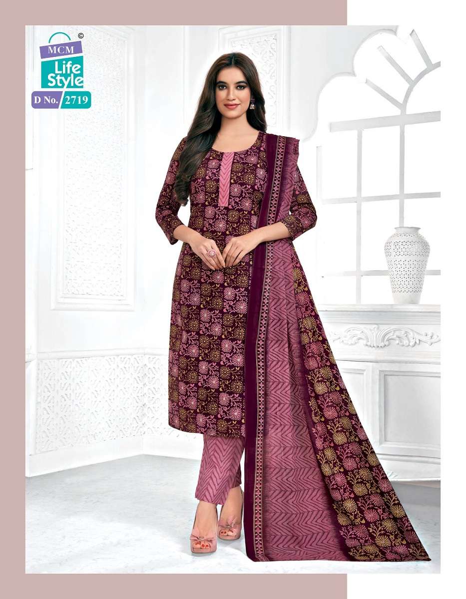 MCM Priyalaxmi Vol-27 – Kurti Pant With Dupatta - Wholesale Catalog
