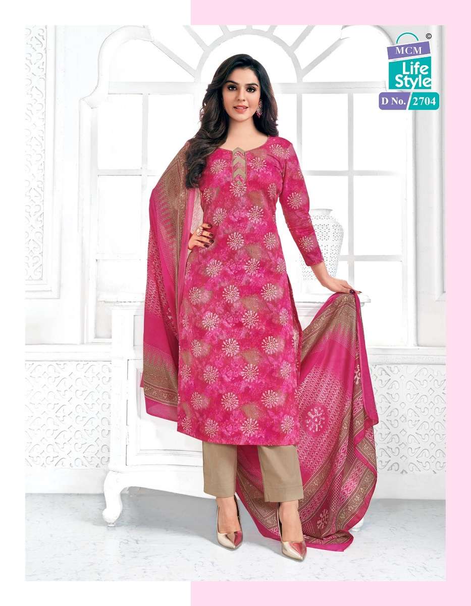 MCM Priyalaxmi Vol-27 – Kurti Pant With Dupatta - Wholesale Catalog