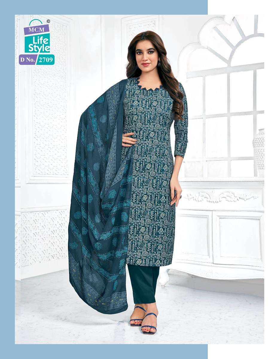 MCM Priyalaxmi Vol-27 – Kurti Pant With Dupatta - Wholesale Catalog