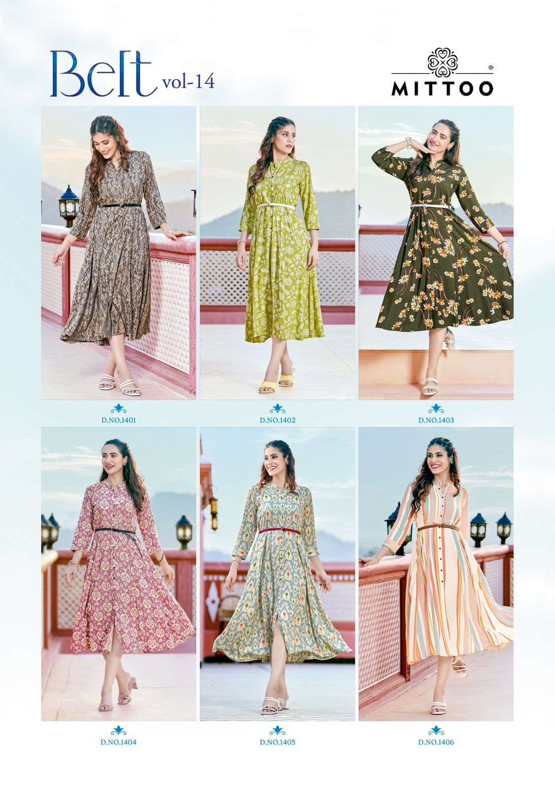 MITTOO BELT VOL 14 Kurti Wholesale catalog