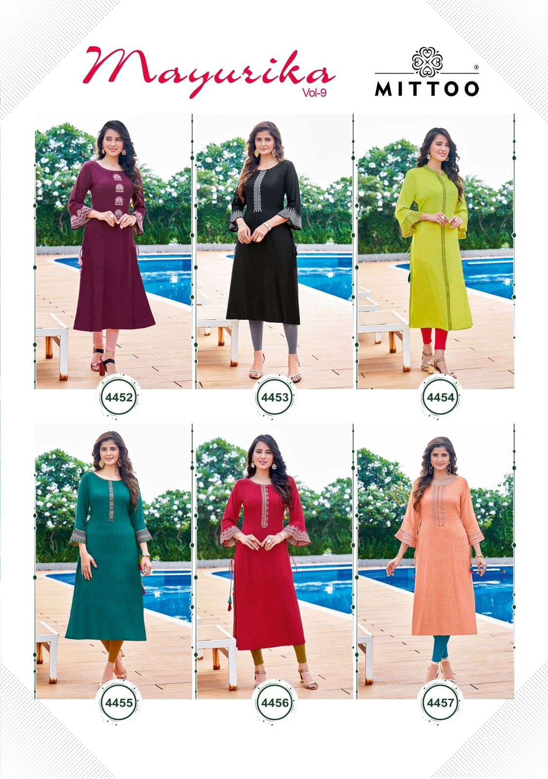 MITTOO Mayurika Vol 9 Kurti Wholesale catalog
