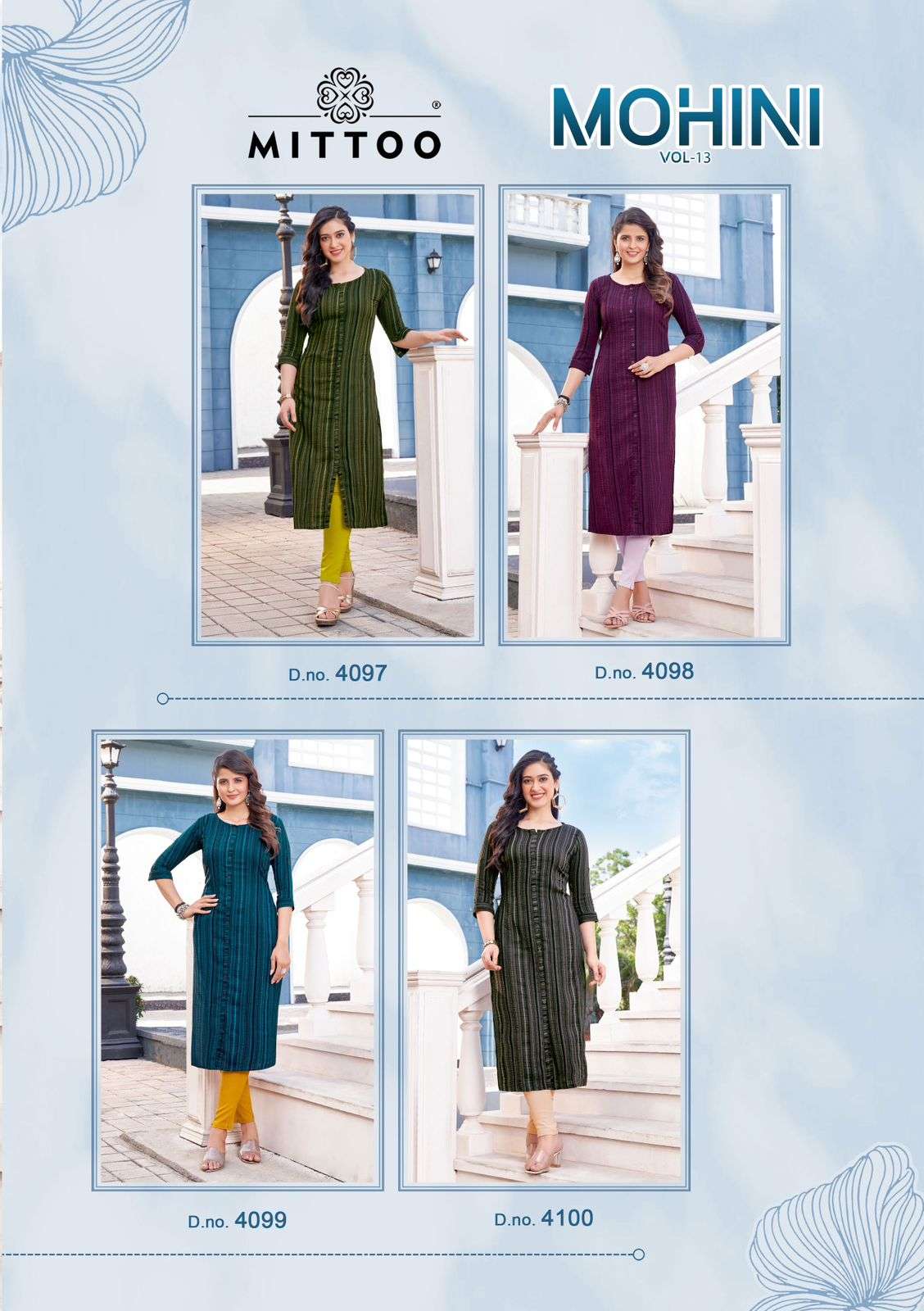 MITTOO MOHINI Vol 13 Kurti Wholesale catalog