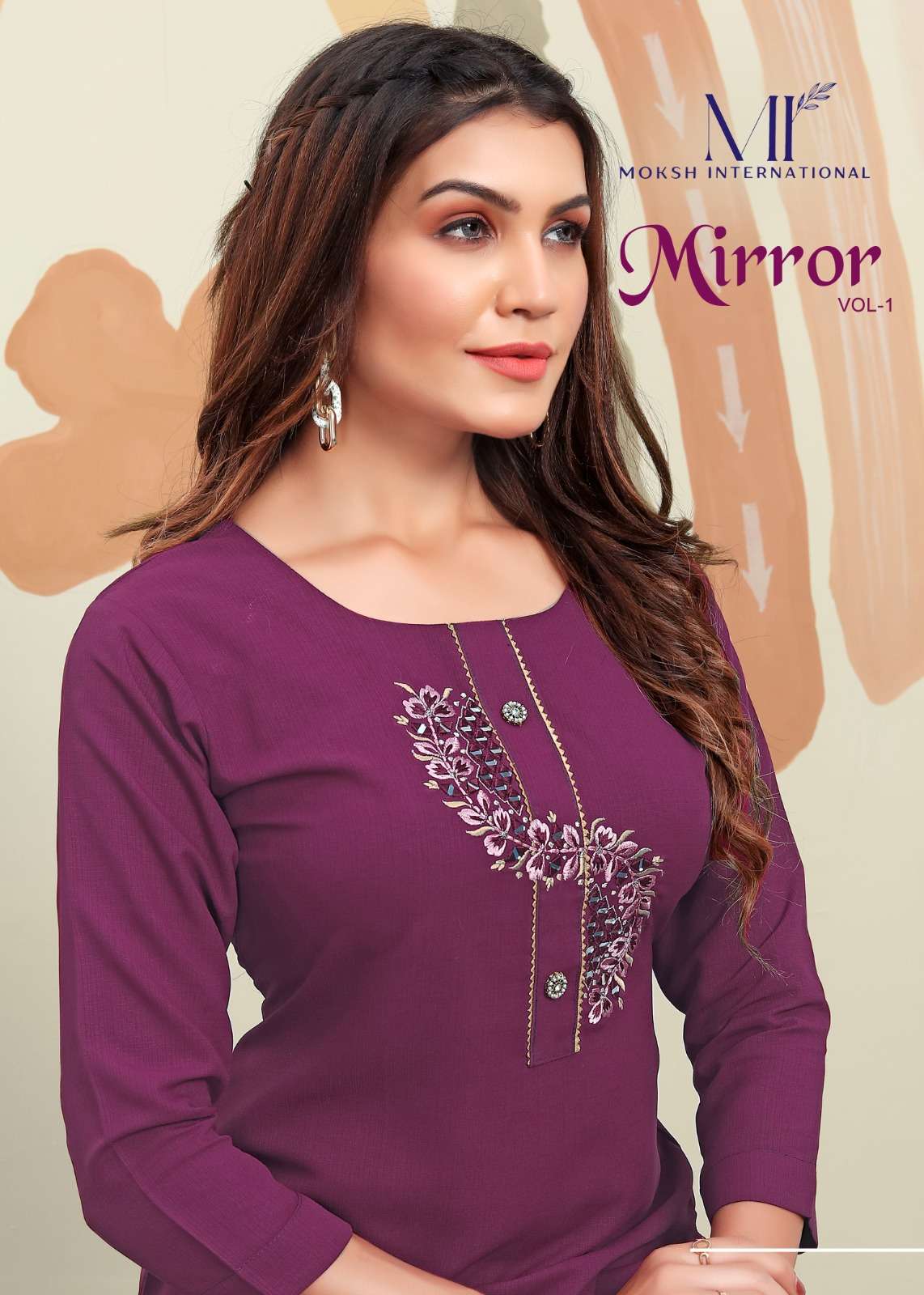 Moksh International Mirror Vol-1 Kurti Wholesale catalog