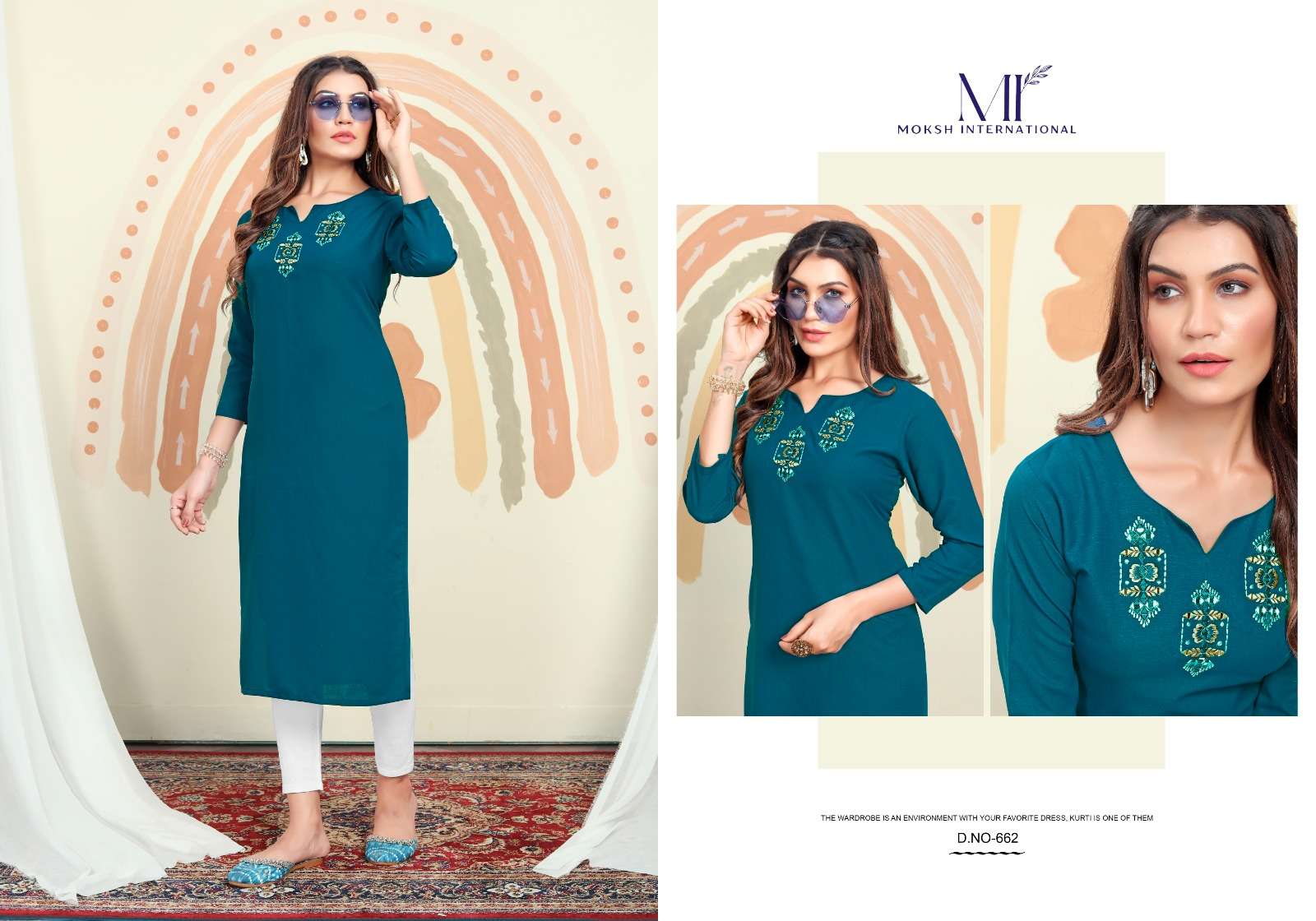Moksh International Mirror Vol-1 Kurti Wholesale catalog