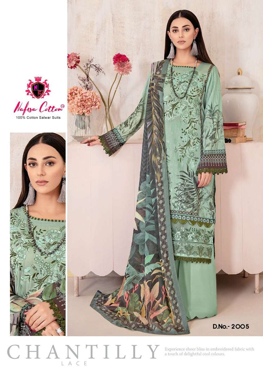 Nafisa SafIna VOL-2 - Dress Material - Wholesale Catalog