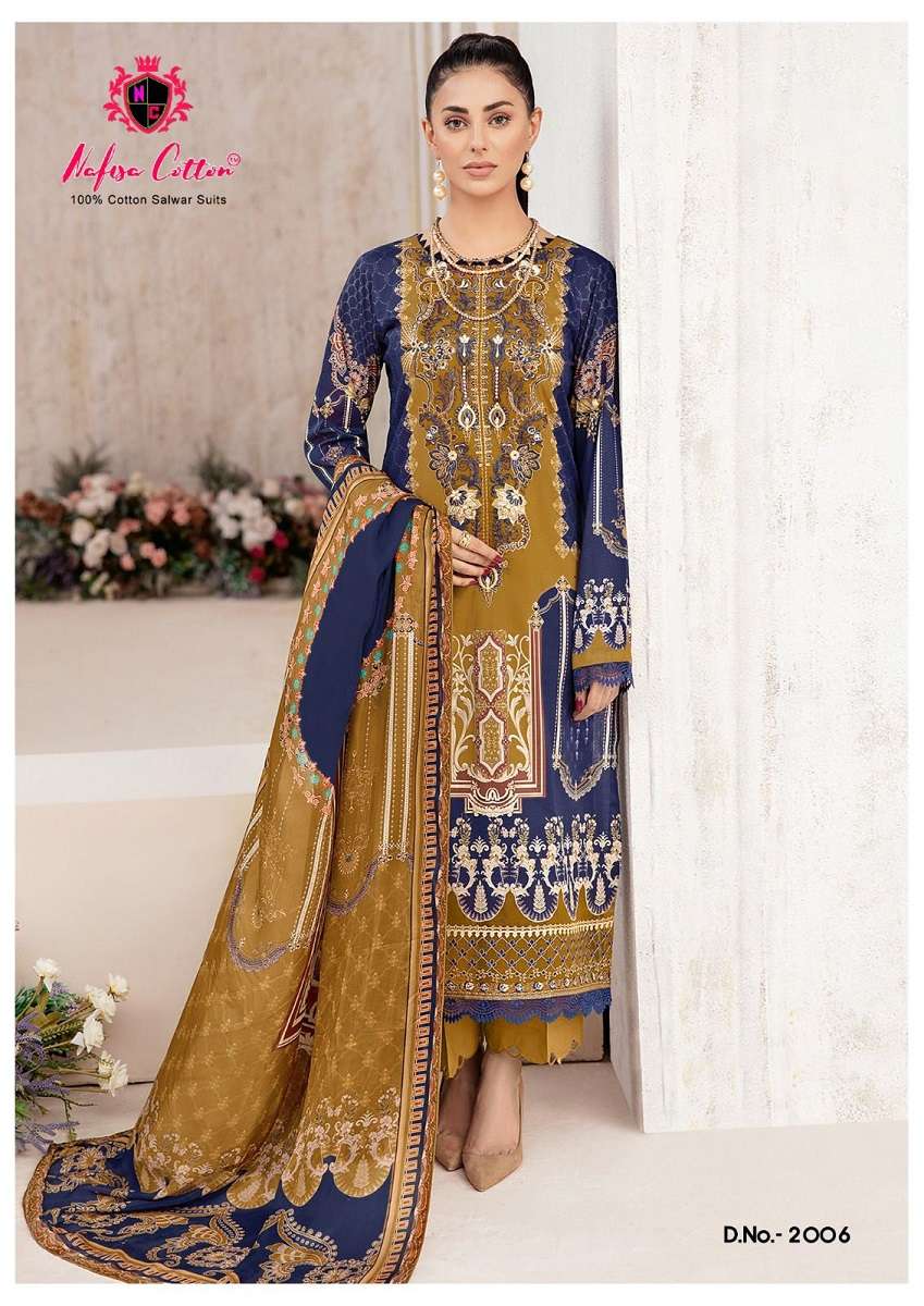 Nafisa SafIna VOL-2 - Dress Material - Wholesale Catalog