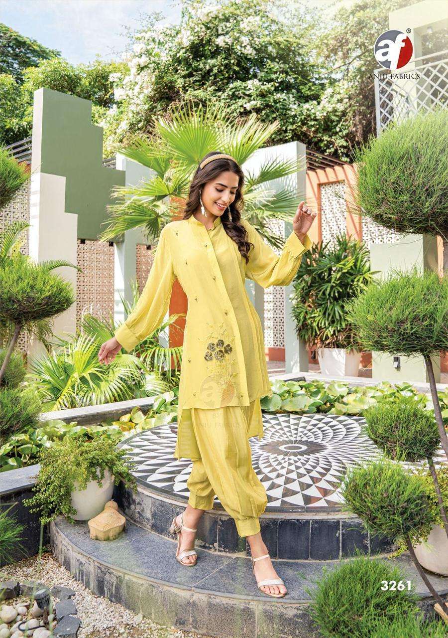 Natural Afgani Co - Ord Set Kurti Wholesale catalog