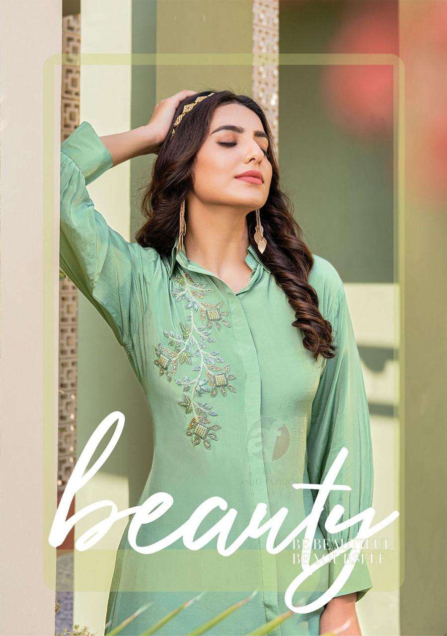 Natural Afgani Co - Ord Set Kurti Wholesale catalog