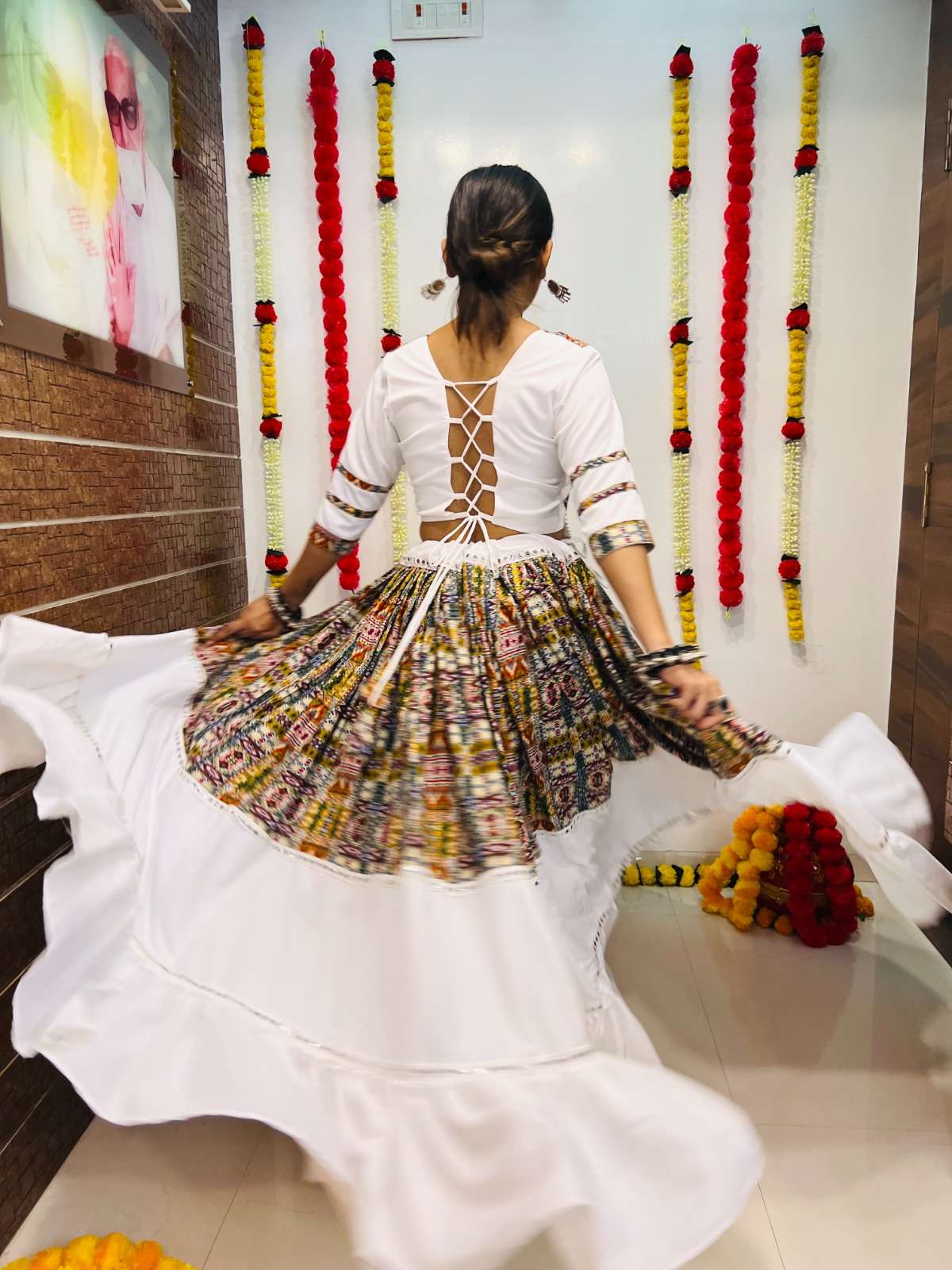 NAVRATRI AWY-7057 LEHENGA CHOLI Wholesale catalog