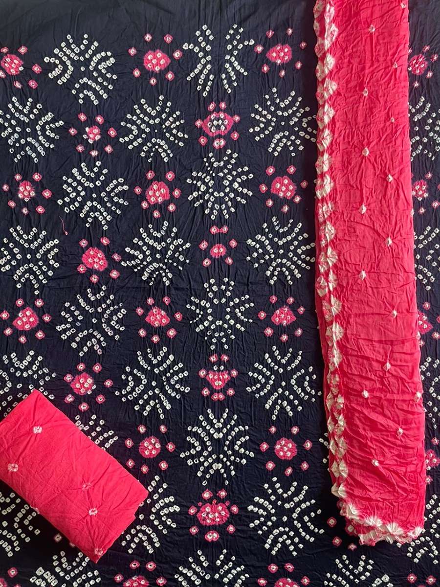 Nemi Multi Bandhej With Kangari Dupatta - Wholesale Catalog