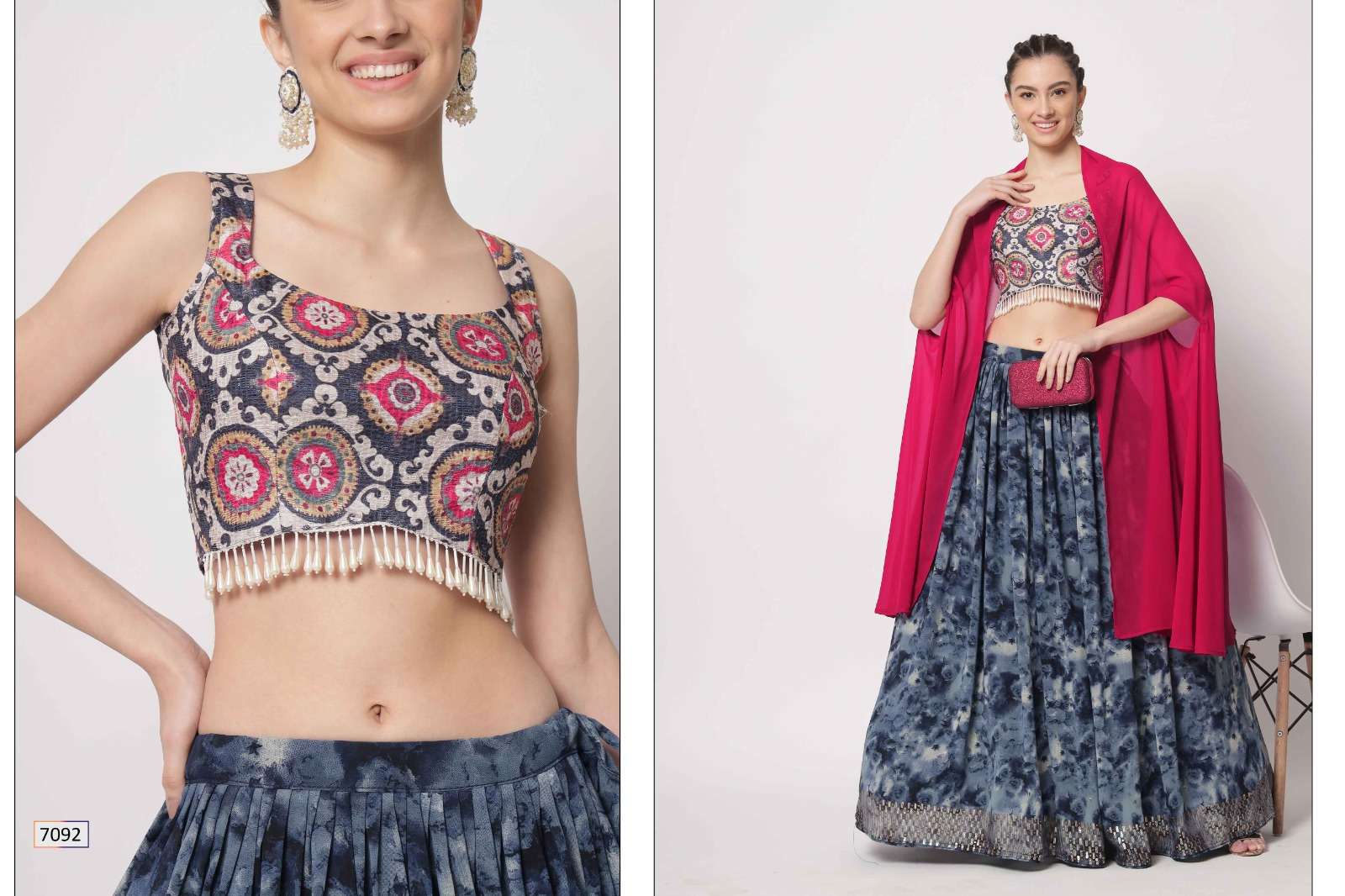New Exclusive VOL. 13 7092 Lehenga Choli with Dupatta Wholesale catalog
