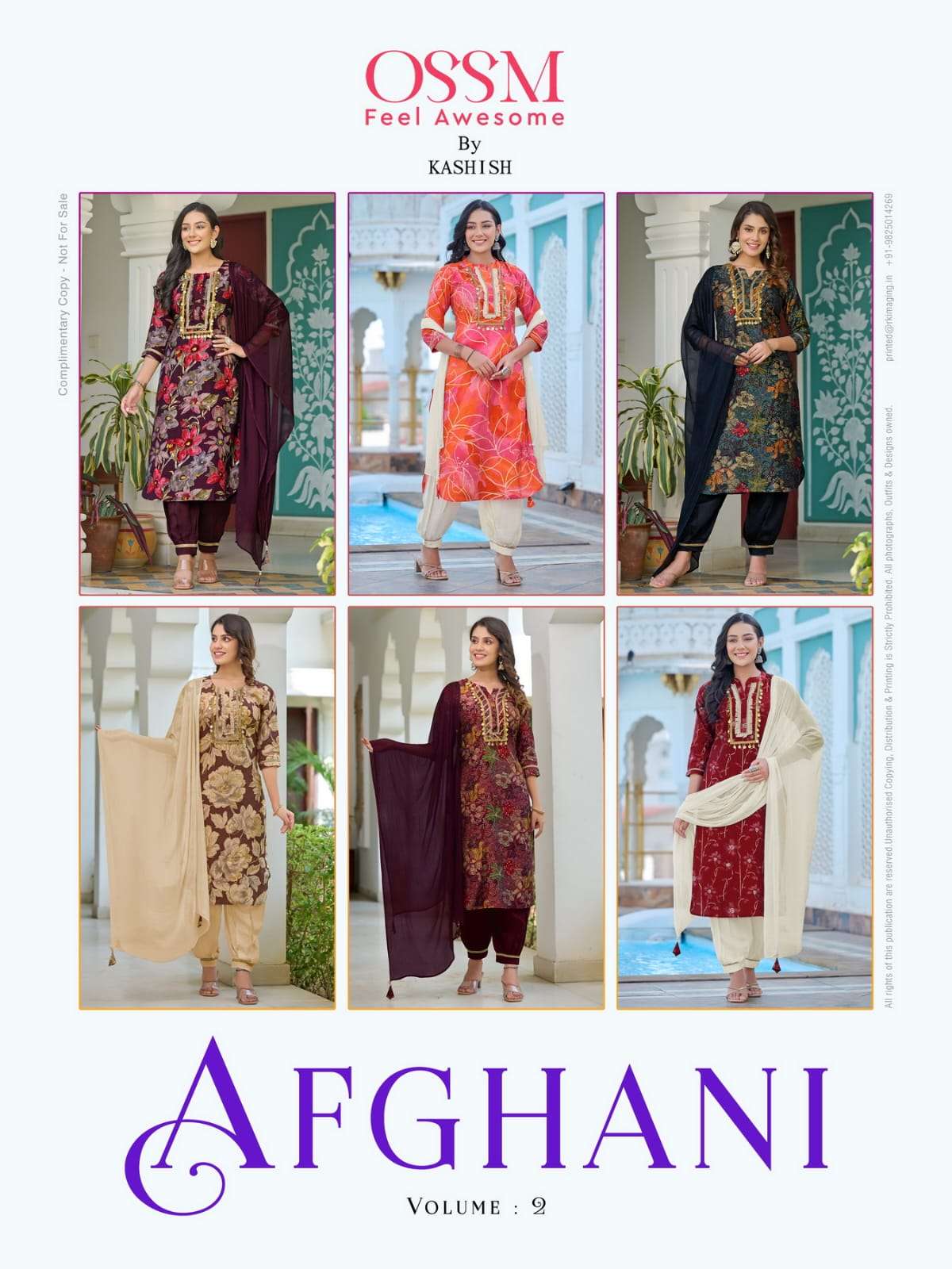 OSSM AFGHANI Vol 02 Kurti Wholesale catalog