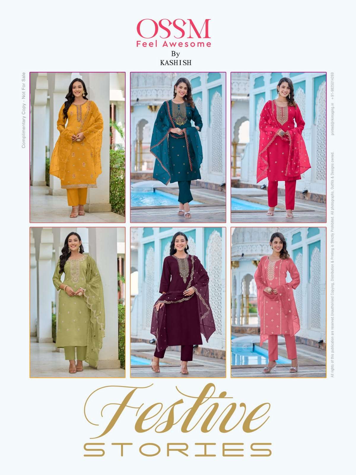 OSSM FESTIVE STORIES Kurti Wholesale catalog