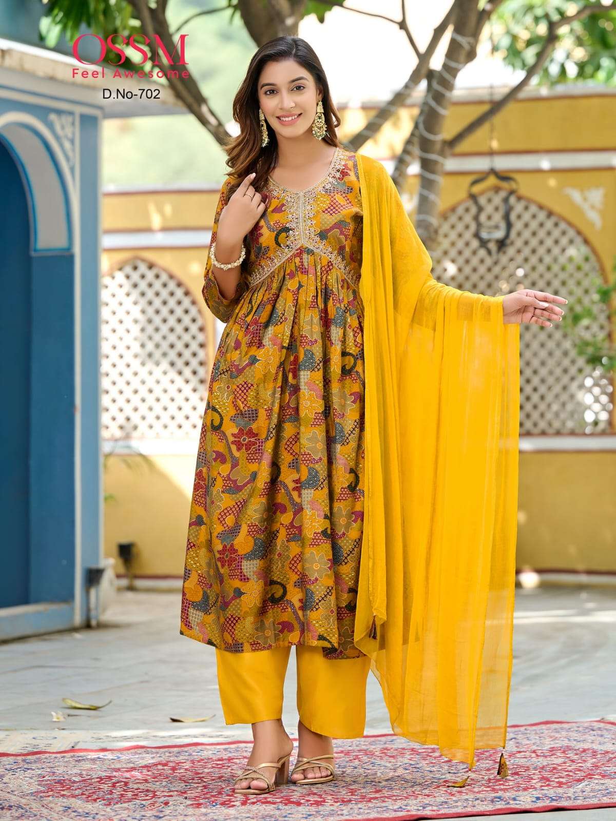 OSSM RESHAM vol 07 ALIA Kurti Wholesale catalog
