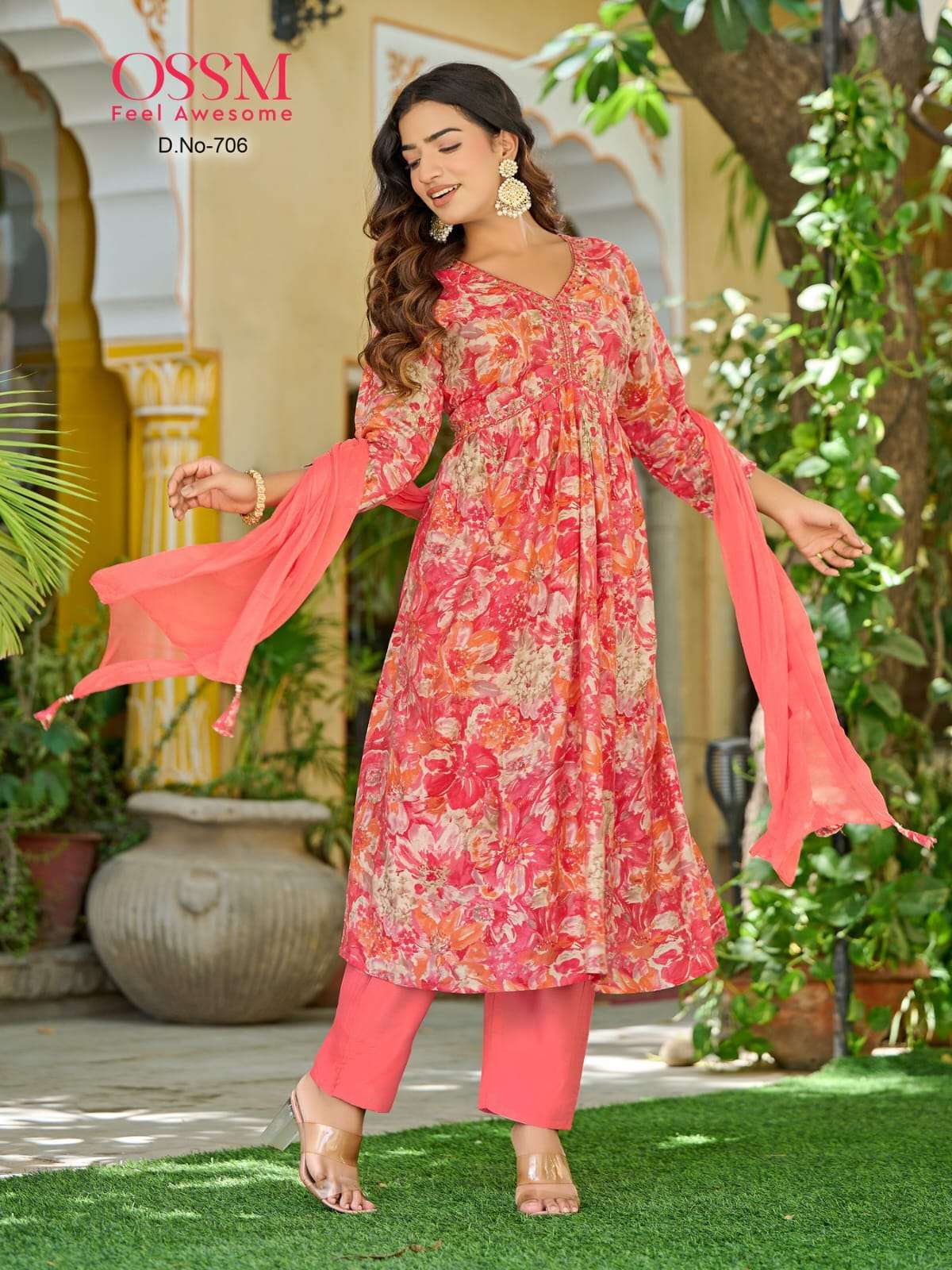 OSSM RESHAM vol 07 ALIA Kurti Wholesale catalog