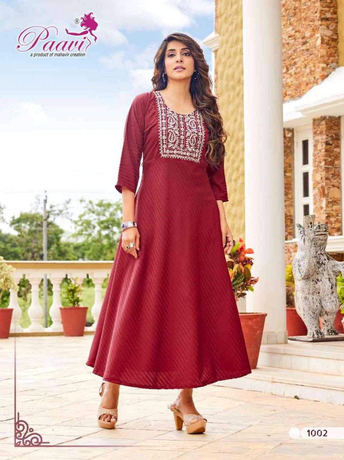 Paavi Ladaki Vol.1 Kurti Wholesale catalog