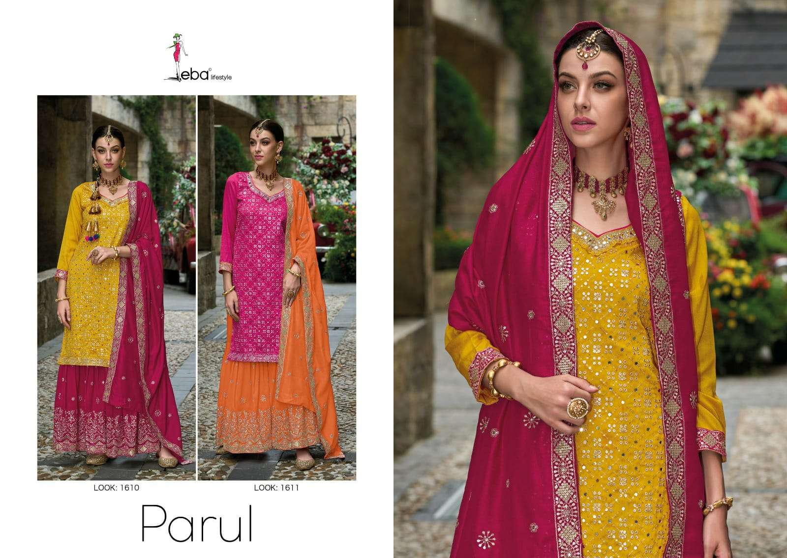 Parul premium silk Salwar Kameez Wholesale catalog