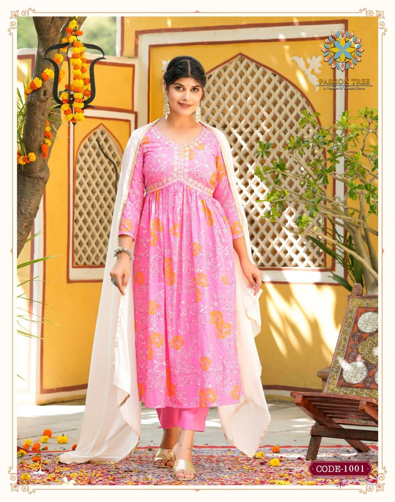 PASSION TREE ADWIKA VOL.1 ALIYA CUT Kurti Wholesale catalog
