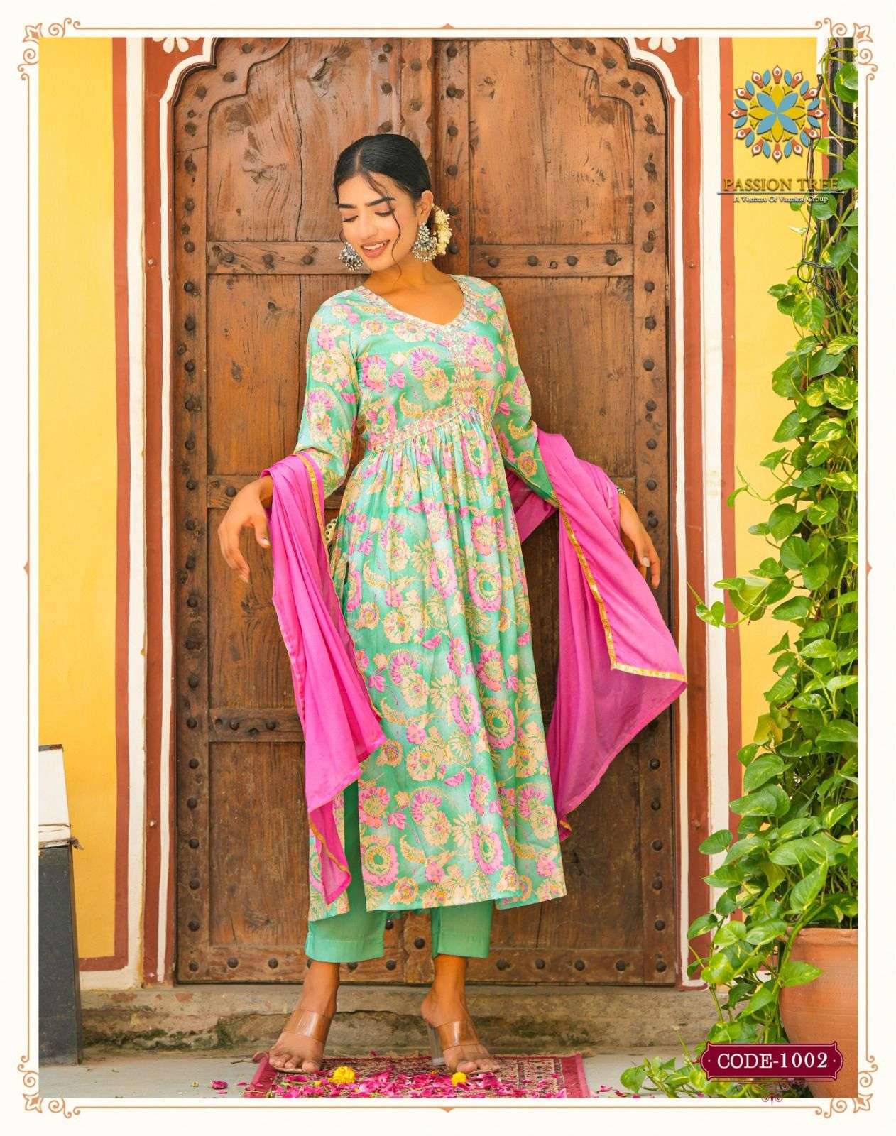 PASSION TREE ADWIKA VOL.1 ALIYA CUT Kurti Wholesale catalog