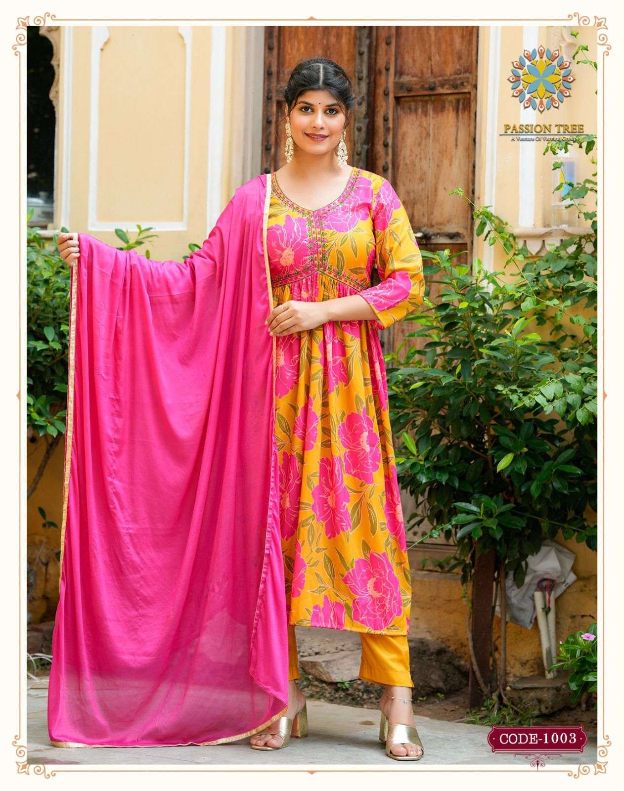 PASSION TREE ADWIKA VOL.1 ALIYA CUT Kurti Wholesale catalog