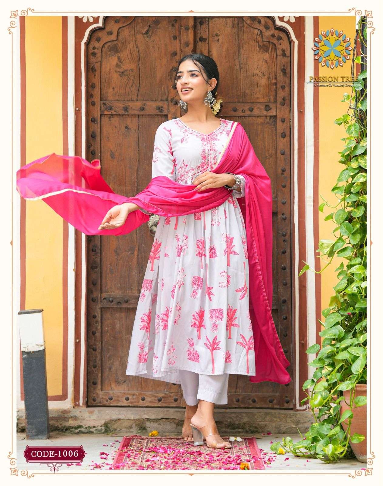 PASSION TREE ADWIKA VOL.1 ALIYA CUT Kurti Wholesale catalog