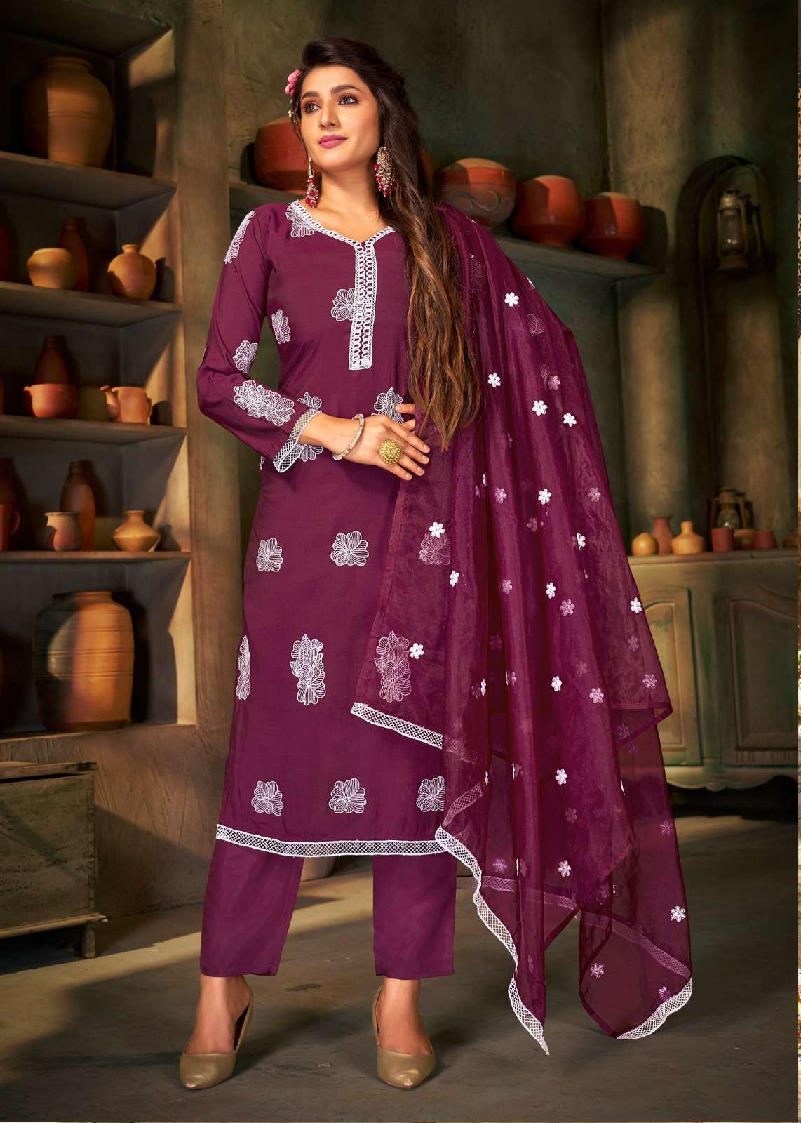 PERI PERI THREE PIECE CONCEPT KURTI WHOLESALE CATALOG