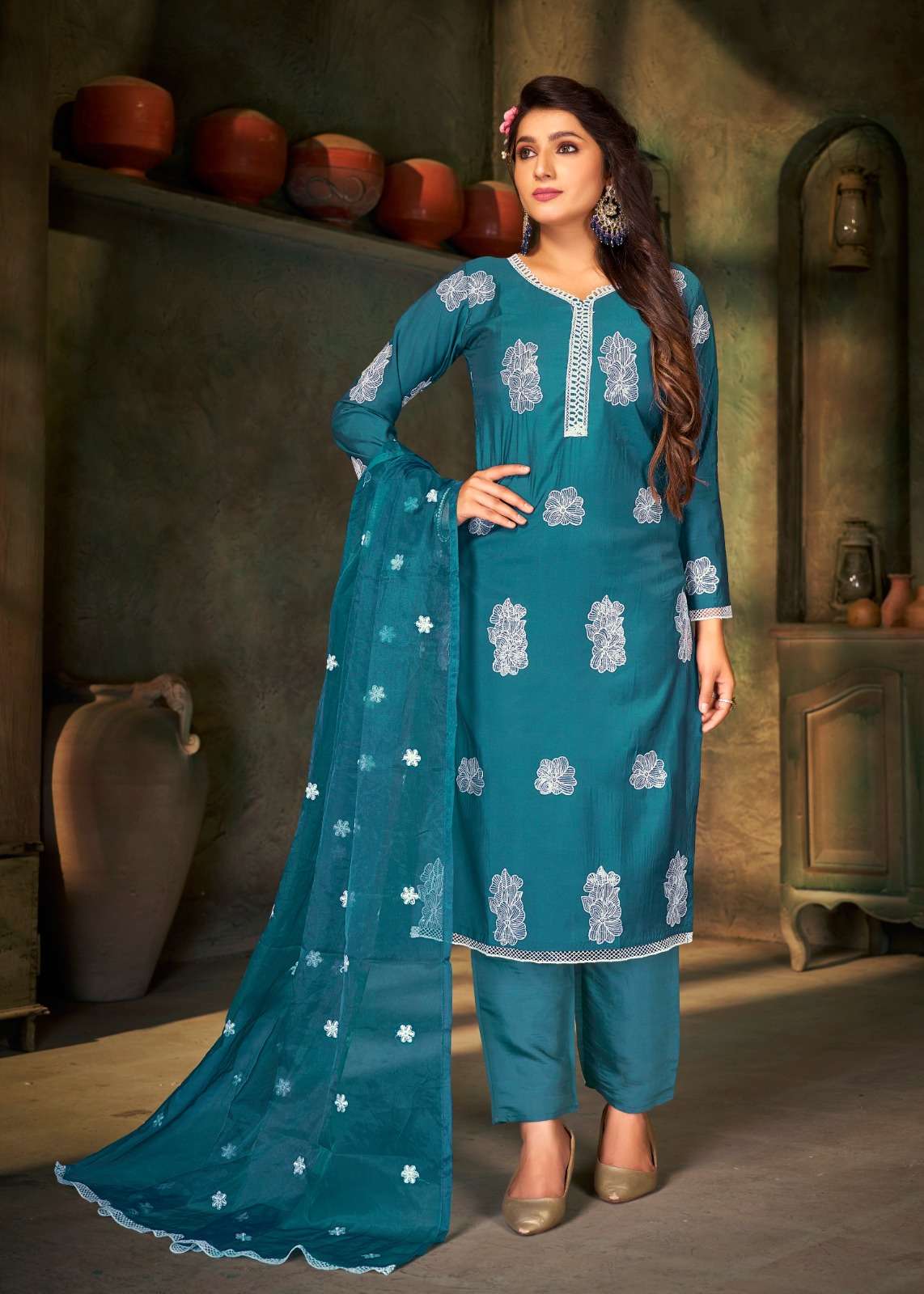 PERI PERI THREE PIECE CONCEPT KURTI WHOLESALE CATALOG