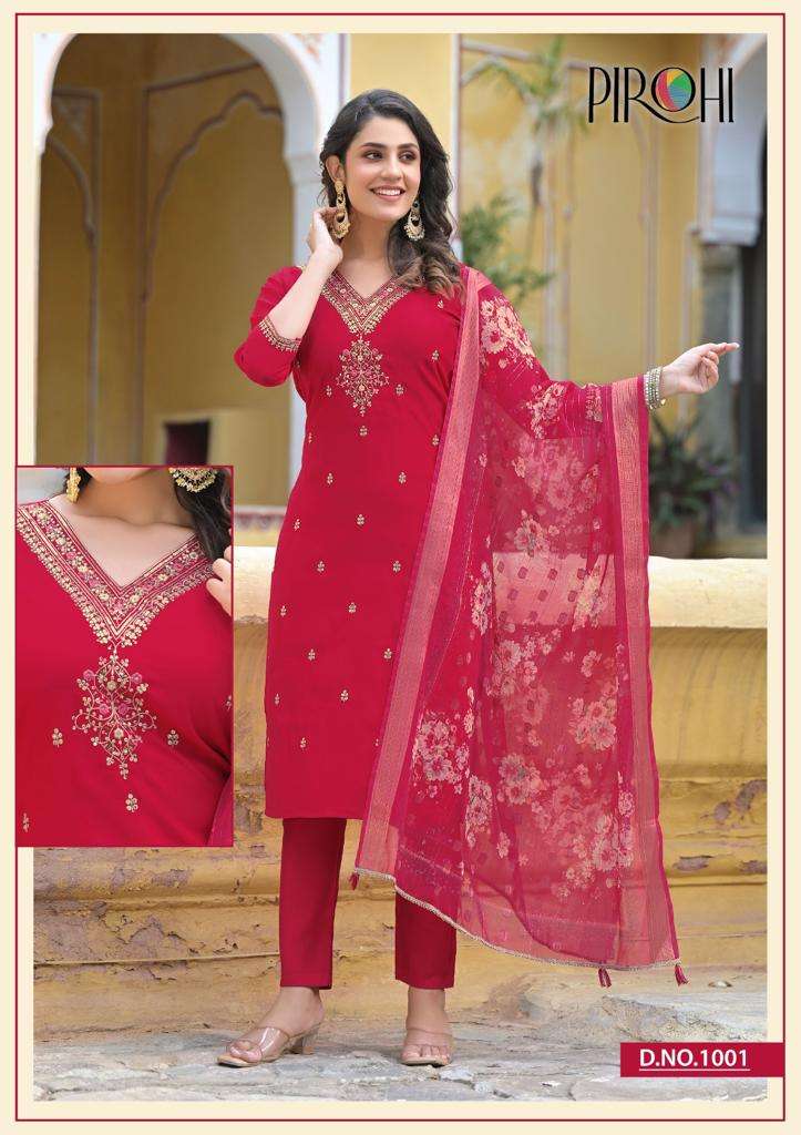 PIROHI BY RAJAVIR DILKASH vol-1 Kurti Wholesale catalog