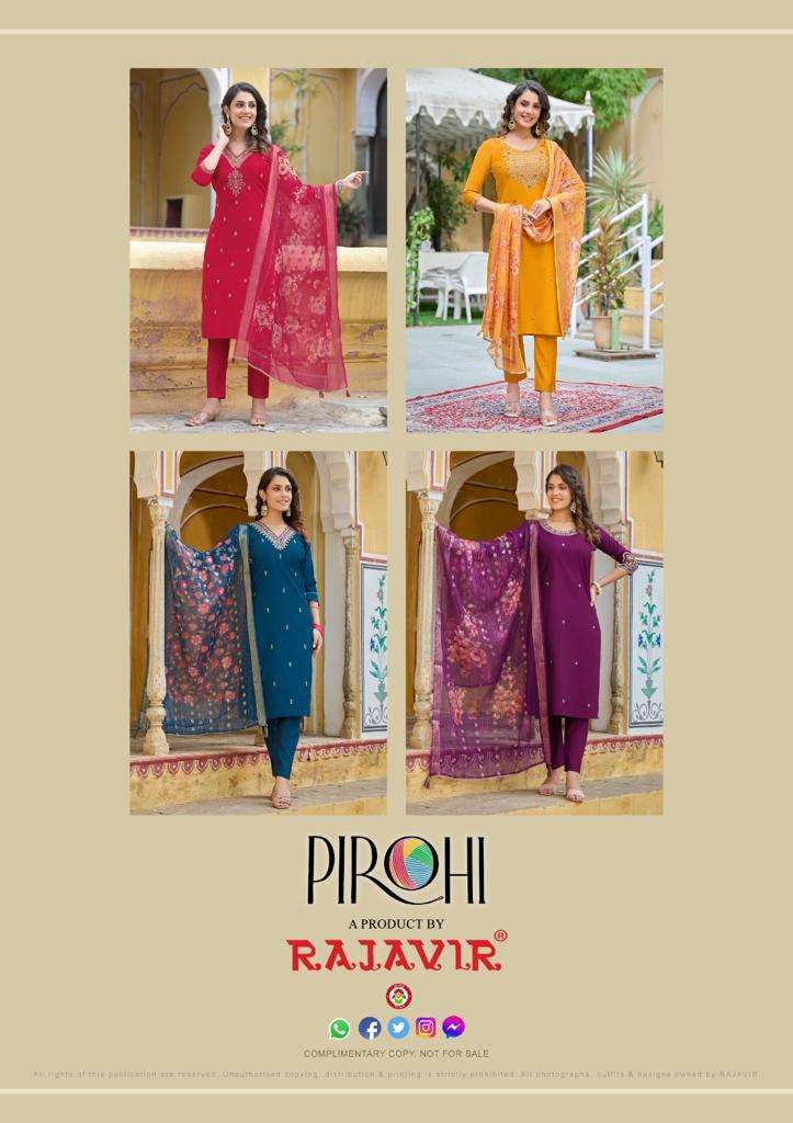 PIROHI BY RAJAVIR DILKASH vol-1 Kurti Wholesale catalog