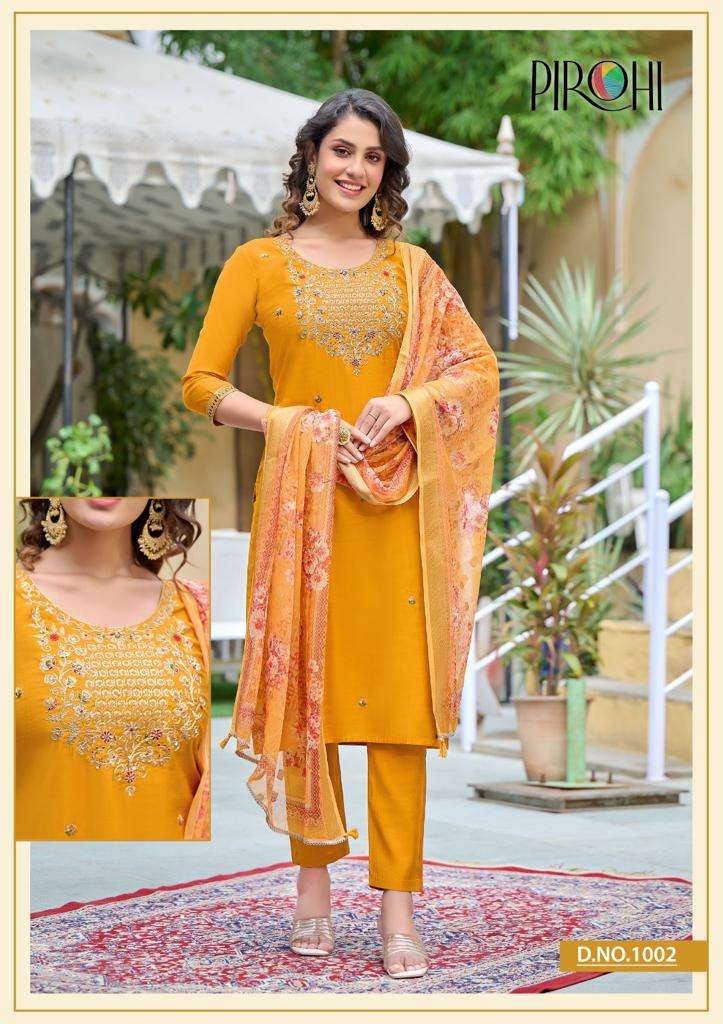 PIROHI BY RAJAVIR DILKASH vol-1 Kurti Wholesale catalog