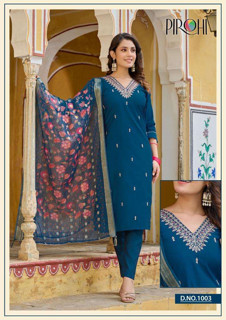 PIROHI BY RAJAVIR DILKASH vol-1 Kurti Wholesale catalog