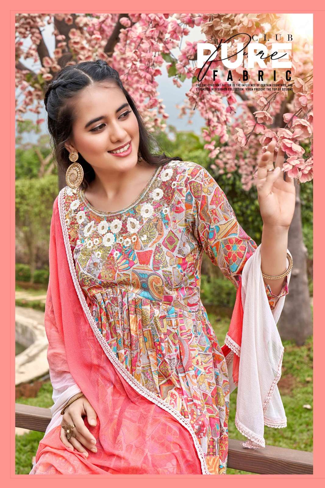 PIROHI BY RAJAVIR HEERIYE ALIA CUT Kurti Wholesale catalog