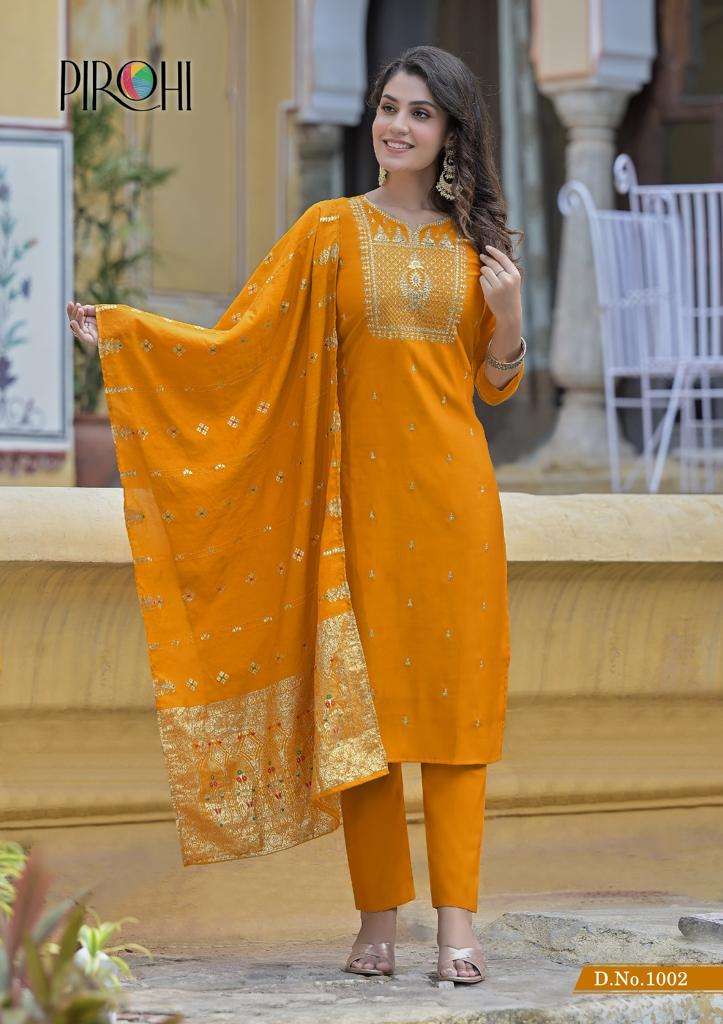 PIROHI BY RAJAVIR KALHAAR vol-1 Kurti Wholesale catalog