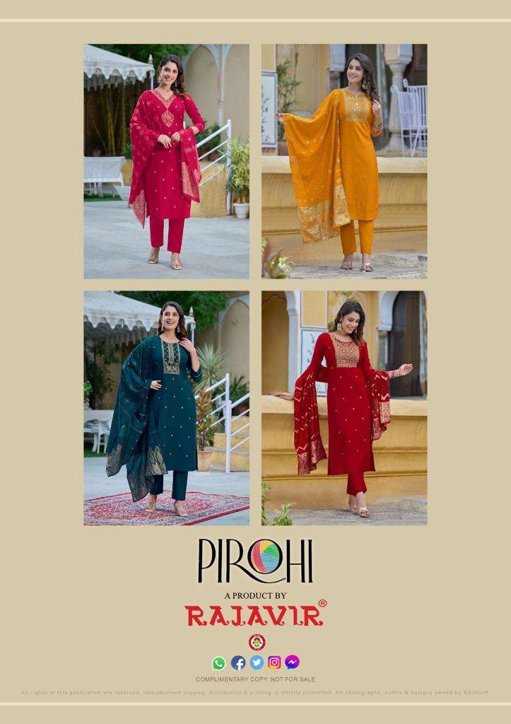 PIROHI BY RAJAVIR KALHAAR vol-1 Kurti Wholesale catalog