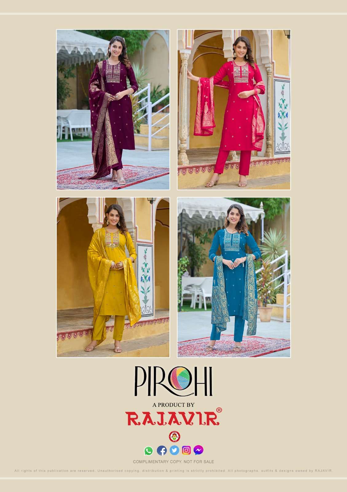 PIROHI BY RAJAVIR MAHIYE Kurti Wholesale catalog