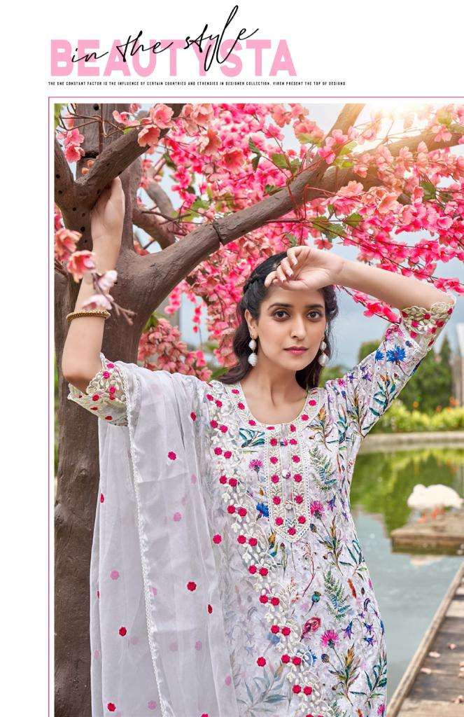 PIROHI BY RAJAVIR SCHIFFLI Vol 1 Kurti Wholesale catalog