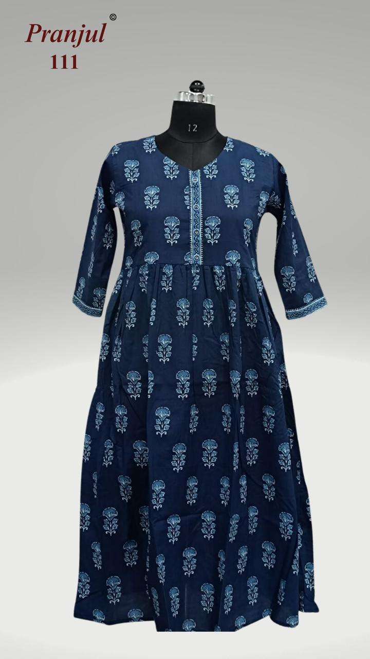 Pranjul Pari Vol-1 – Kurti With Flair - Wholesale Catalog