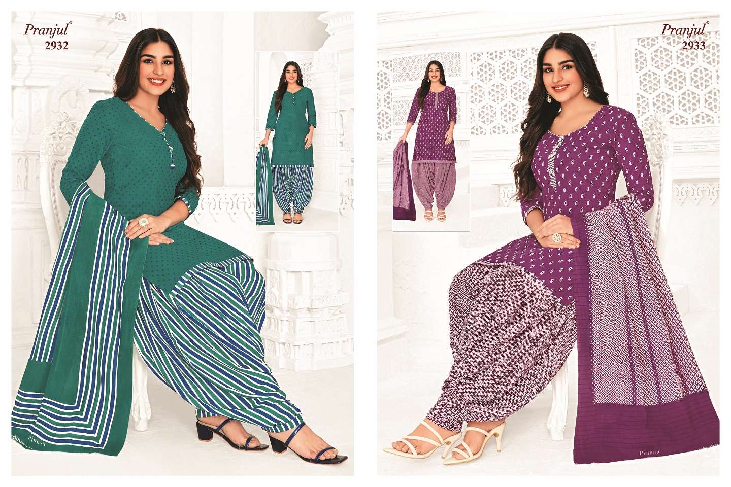 Pranjul Priyanshi Vol-29 – Dress Material - Wholesale Catalog