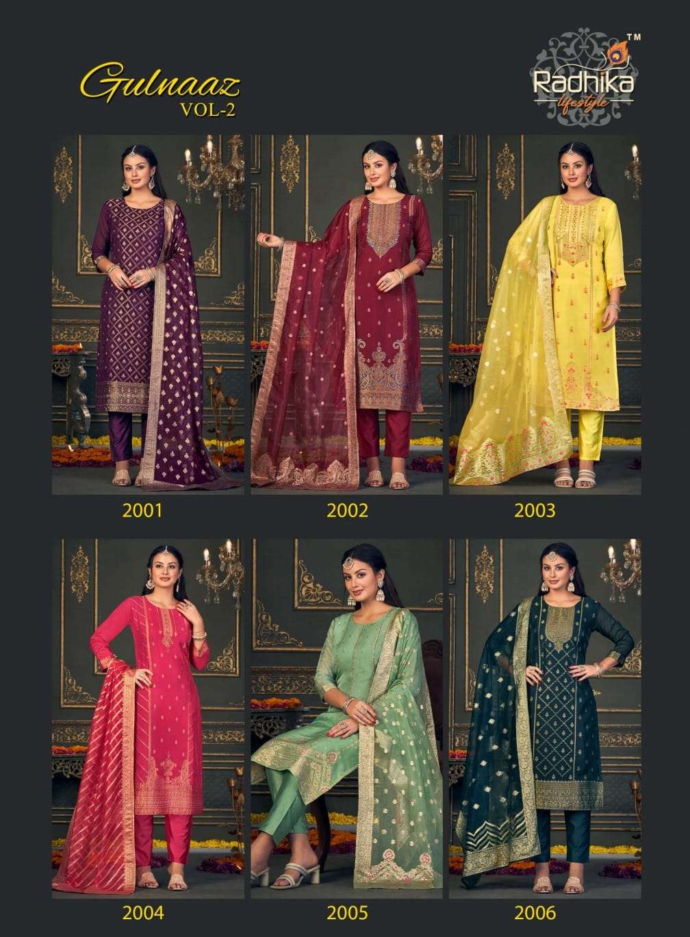 RADHIKA lifestyle GULNAAZ VOL 2 Kurti Wholesale catalog