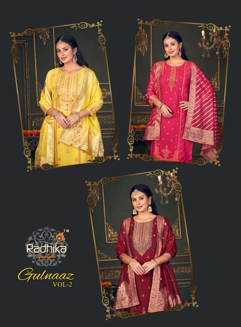 RADHIKA lifestyle GULNAAZ VOL 2 Kurti Wholesale catalog