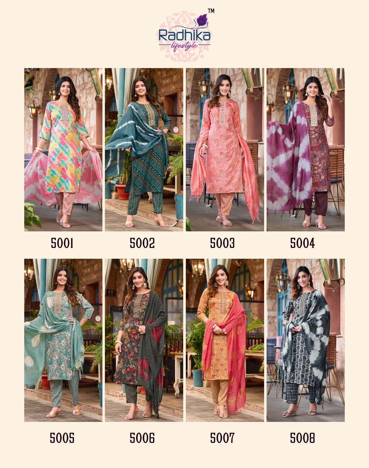 RADHIKA lifestyle SEERAT VOL 5 CAPSULE Kurti Wholesale catalog