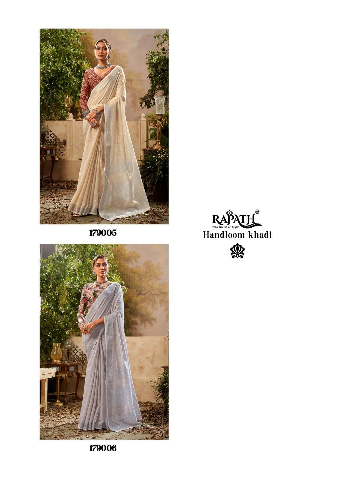 Rajpath Indrani Cotton Digital Print Handloom Saree Wholesale catalog