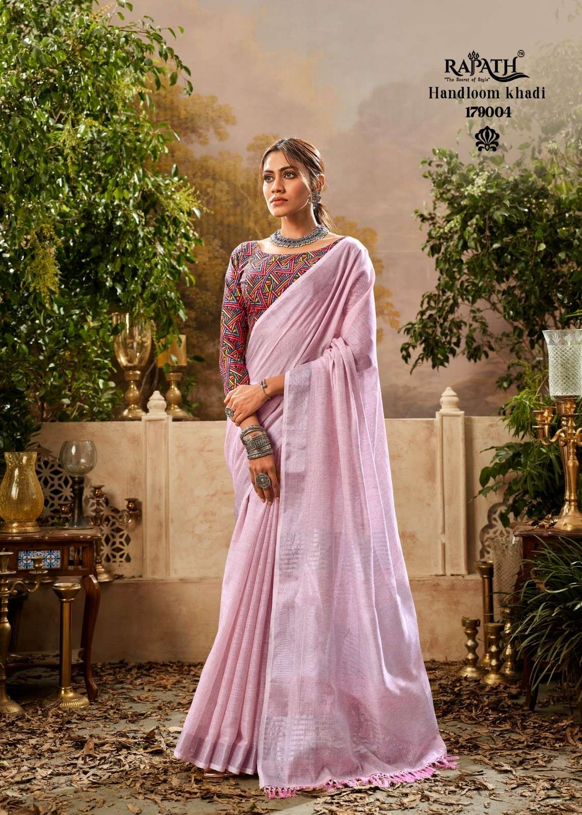 Rajpath Indrani Cotton Digital Print Handloom Saree Wholesale catalog
